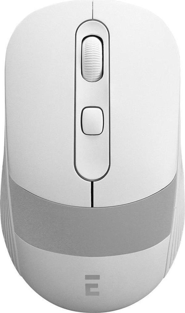 Everest Beyaz - Gri 2.4Ghz Optik Kablosuz Mouse - Image 1