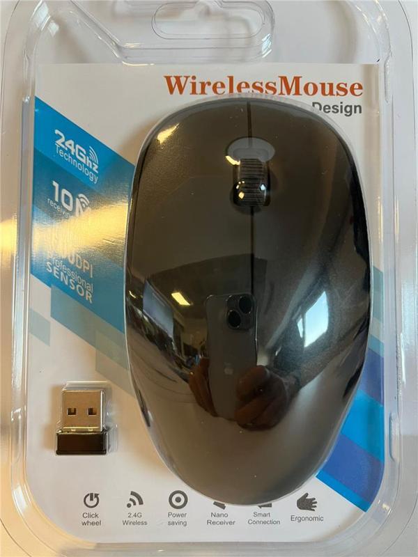 Elba Siyah 2.4Ghz Kablosuz Mouse - Image 1