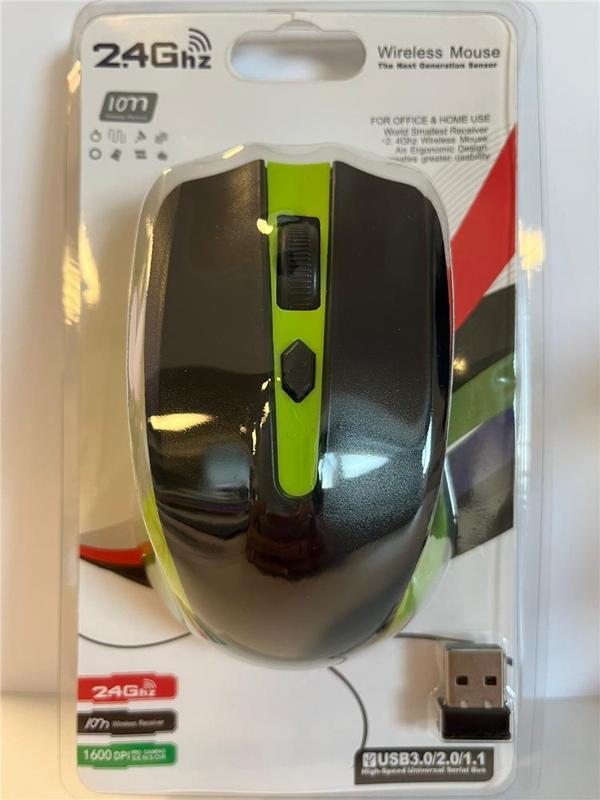 Elba Yeşil 2.4Ghz Kablosuz Mouse - Image 1