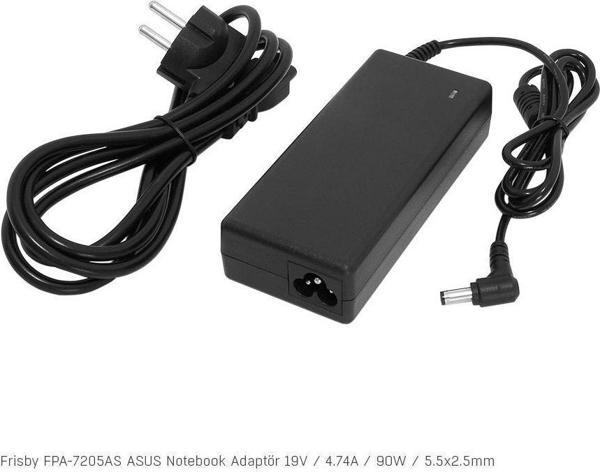 Frisby Notebook Adaptör (Asus) 19V 4.74A Uç Boyutu 5.5 x 2.5mm - Image 1