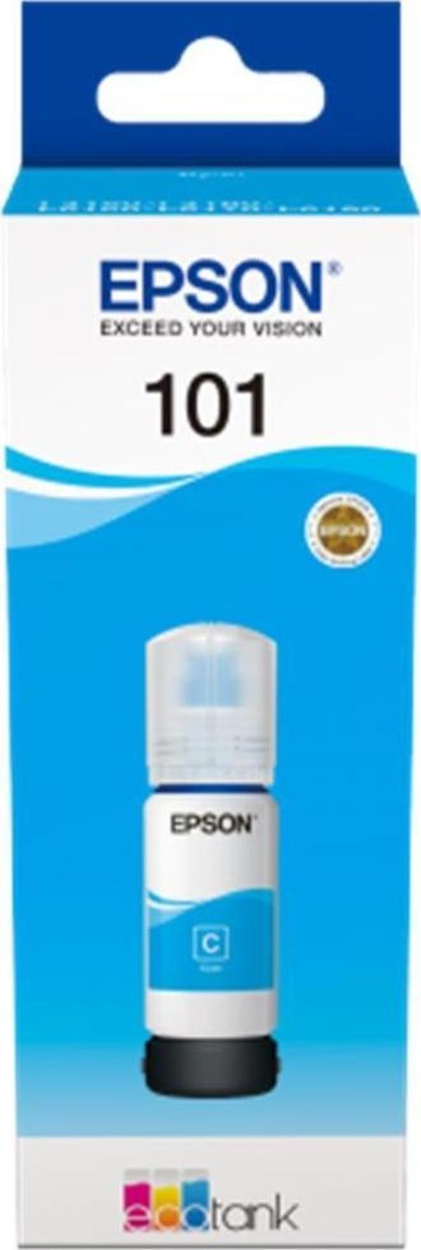 Epson 101 Cyan Mavi Şişe Mürekkep - Image 1