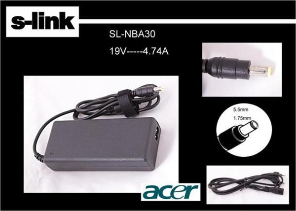 S-link 19V 4.74A 5.5-1.75 Notebook Adaptörü - Image 1