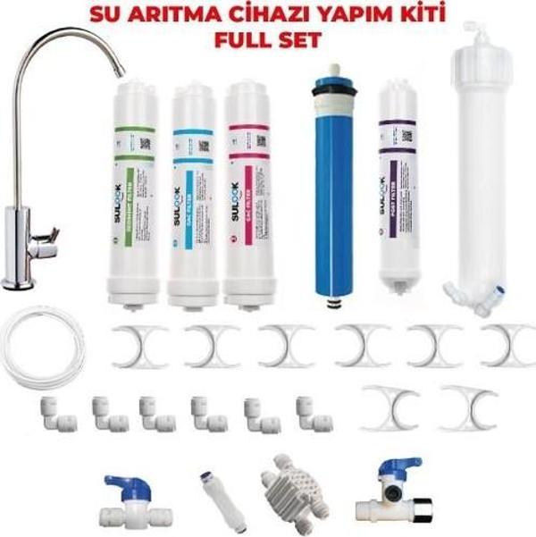 Sulook Su Arıtma Cihazı Yapım Seti - Full Set- Su Arıtma Yapım Kiti - Image 1