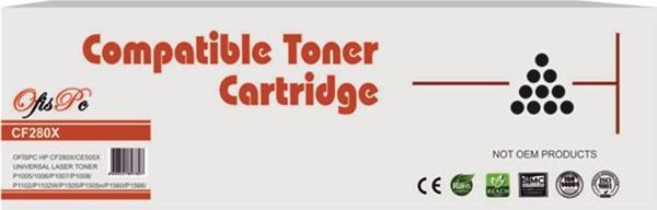 OfisPc Hp CF280X-CE505X Yüksek Kapasite Üniversal Muadil Toner - Image 1