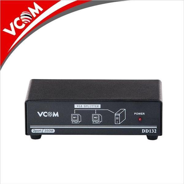 Vcom 1-2 Port 350MHZ Metal Vga Splitter - Image 1