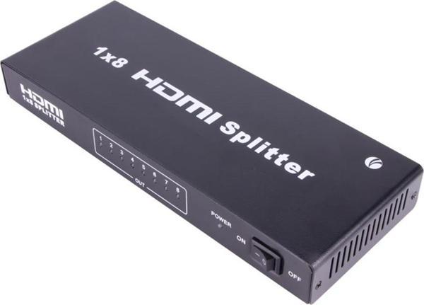 Vcom 1-8 Port 1.4V 3D Metal Hdmi Splitter - Image 1