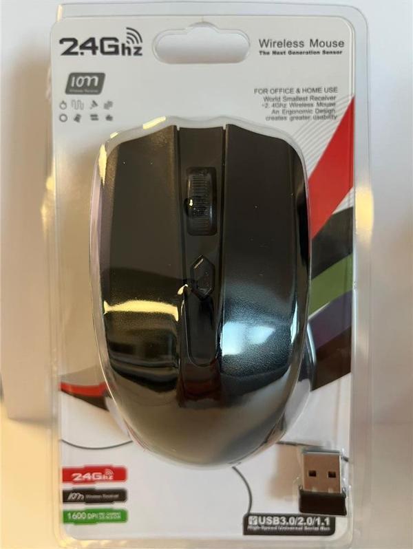 Elba Siyah 2.4Ghz Kablosuz Mouse - Image 1