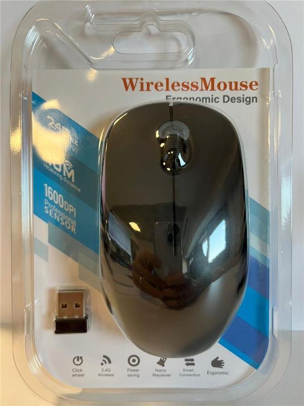 Elba Siyah 2.4Ghz Kablosuz Mouse - Image 1
