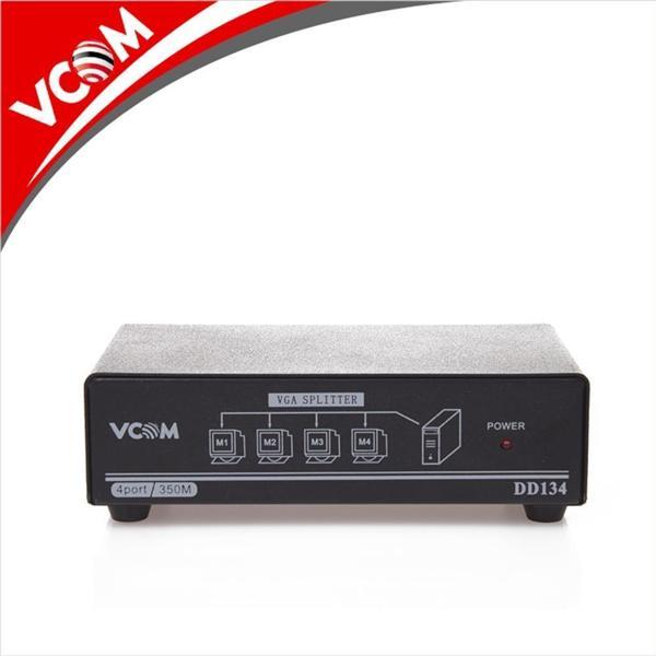 Vcom 1-4 Port 350MHZ Metal Vga Splitter - Image 1