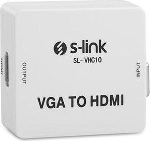 S-Link VGA To HDMI Mini Model Dönüştürücü - Image 1