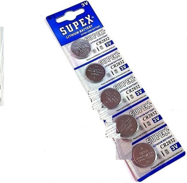 Supex Cr2016 3V Lityum 5 Li Blister Pil (5 Li Paket) - Image 1