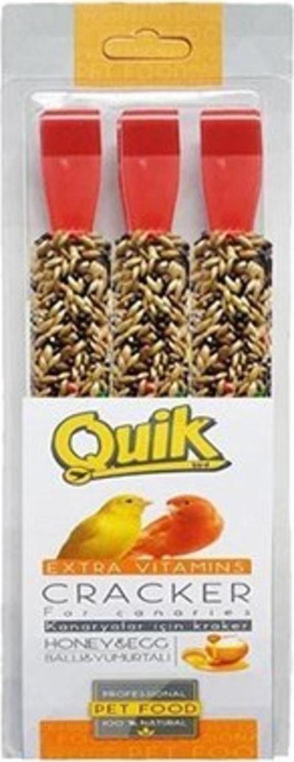 Quik 3'lü Ballı Ve Yumurtalı Kanarya Krakeri 1 Adet - Image 1