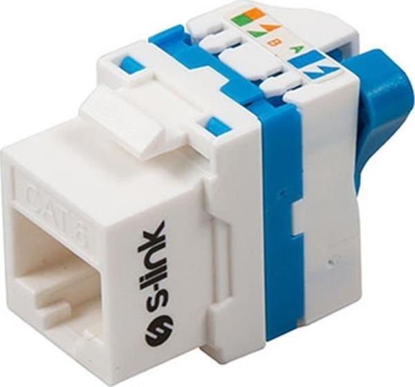 S-link 180 Derece UTP CAT6 Kestone Jack3U 90 Der - Image 1