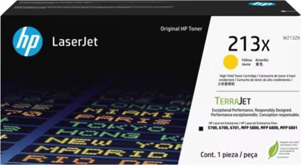 Hp 213X Yellow Sarı 6.000 Sayfa Toner W2132X - Image 1