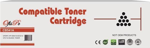 OfisPc Hp CB541A-CE321A-CF211A Mavi Üniversal Muadil Toner - Image 1