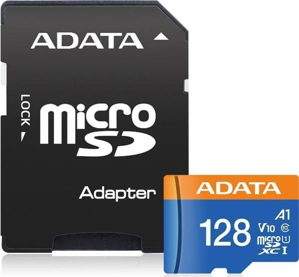 Adata 128 GB Premier microSDXC Card with Adapter UHS-I Class10 V10 Hafıza Kartı - Image 1