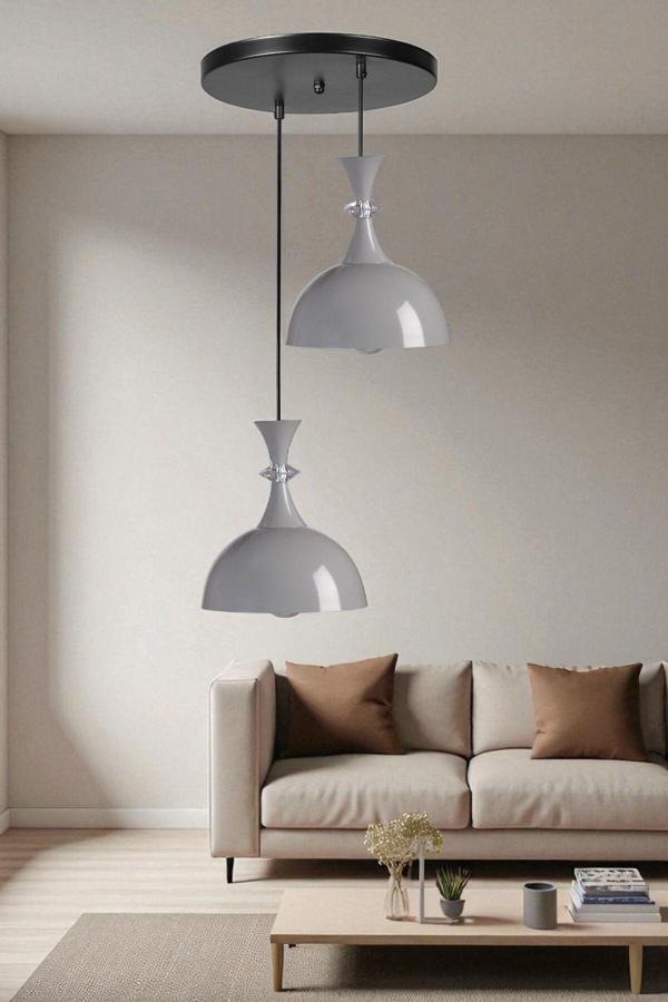 AKAY 2 Lİ TEPSİLİ GRİ SARKIT - Image 1