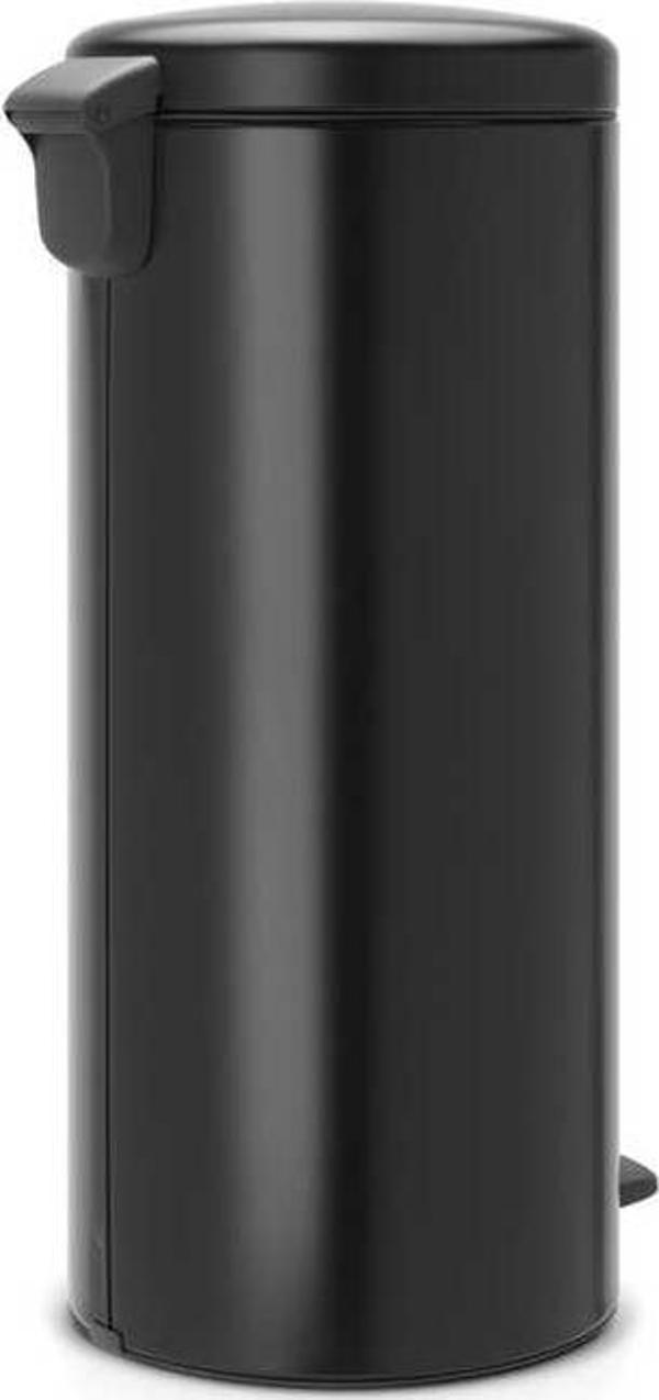 Branbantıa Newıcon Matt Black Pedallı Çöp Kutusu 30 lt  - Image 1