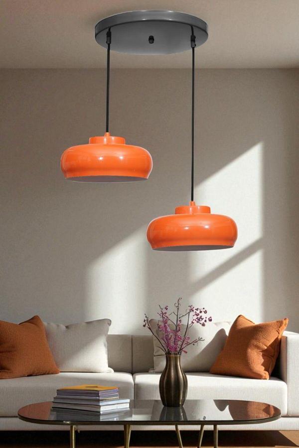 SMİTH 2 Lİ TEPSİLİ TURUNCU SARKIT - Image 1