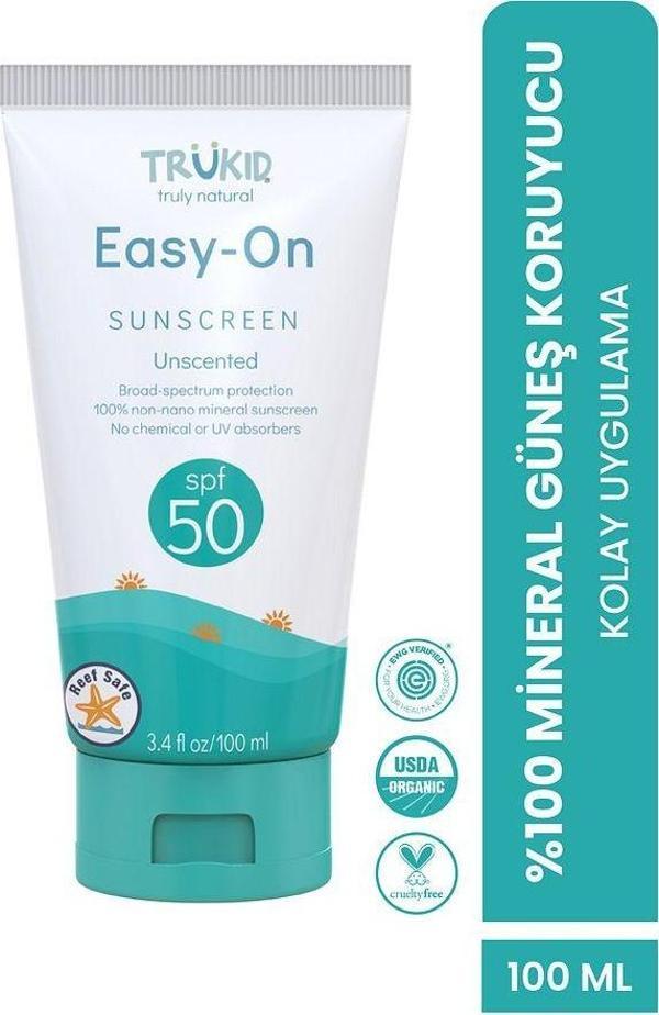 Easy On SPF50 Güneş Koruyucu 100 ml – Hassas Ciltler İçin Etkili Koruma - Image 1
