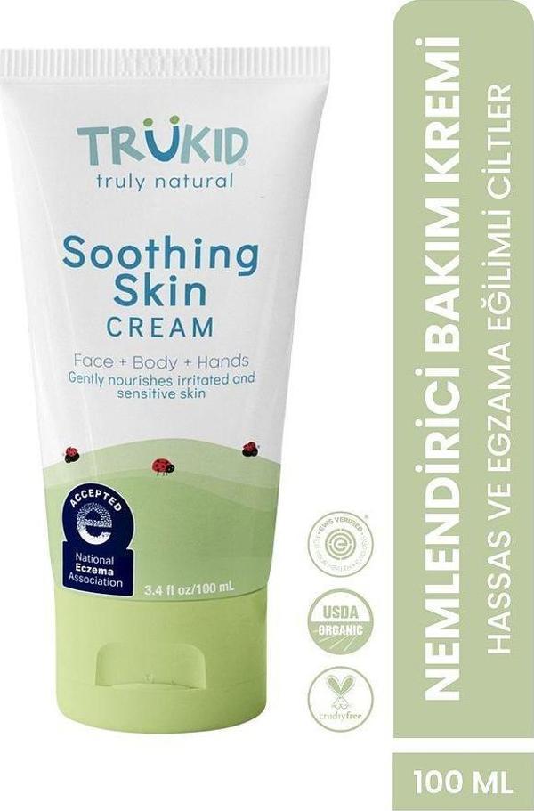 Trubaby Soothing Skin Cream 100 ml - Egzamalı Ciltler Için Doğal Bakım - Image 1