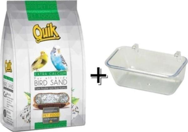 Quik Kuş Kumu 250gr+kumluk - Image 1
