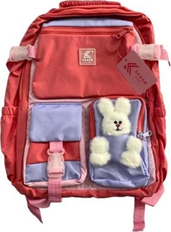 Skaer Toys Sırt Çantası Pembe Tys-07 Okul Çantası - Image 1