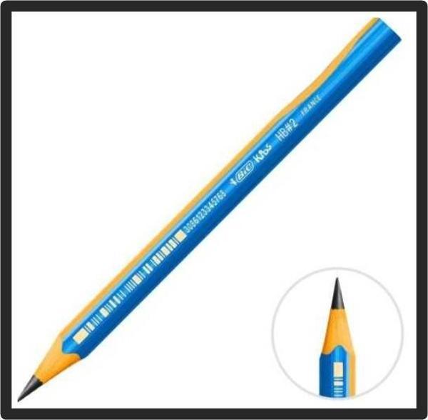 Bic Kids Jumbo Kurşun Kalem Üçgen Mavi Alıştırma Kalemi - 6 adet - Image 1