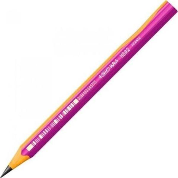 Bic Kids Jumbo Kurşun Kalem Üçgen Pembe - 6 adet - Image 1
