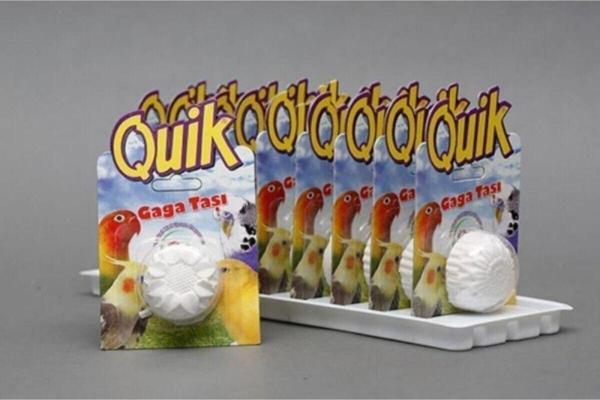 Quik Muhabbet Kuşu Kanarya Ve Paraket Için Gaga Taşı 4cm 1adet - Image 1