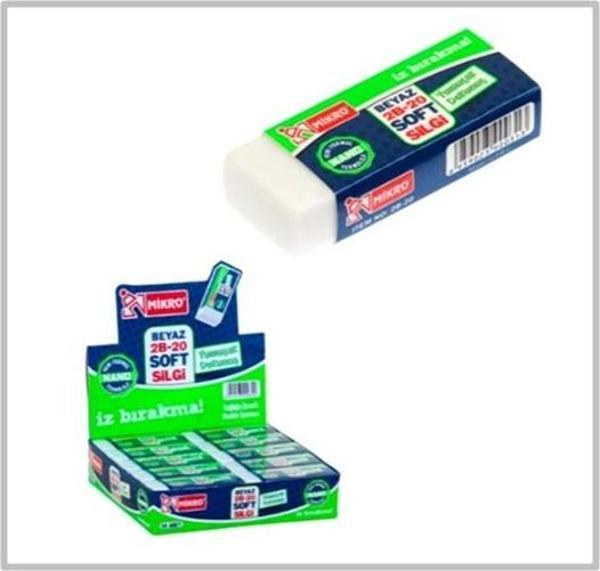 Mikro Silgi Nano Beyaz 20-24 2B - 3 adet - Image 1