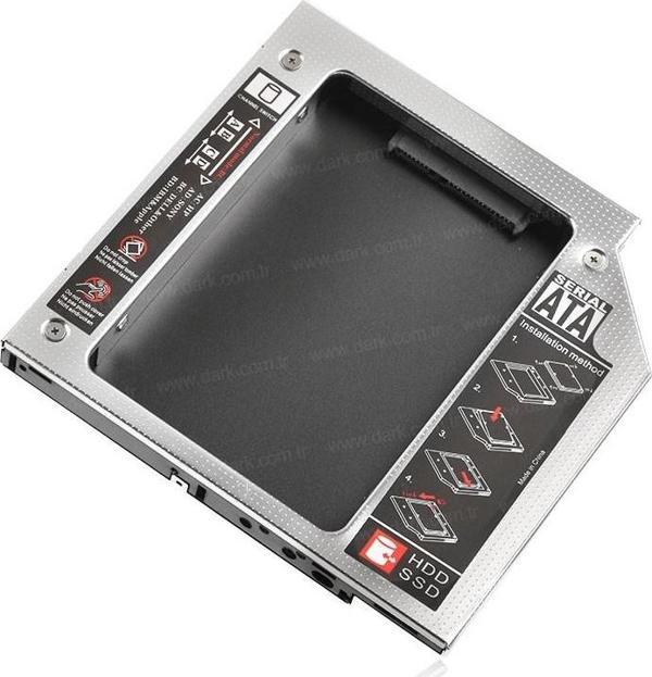 Storex X.Tray Notebook Optik Sürücü Sata Disk Yuvası Dönüştürücü (12.7Mm) Dk-Ac-Dsosd12 - Image 1