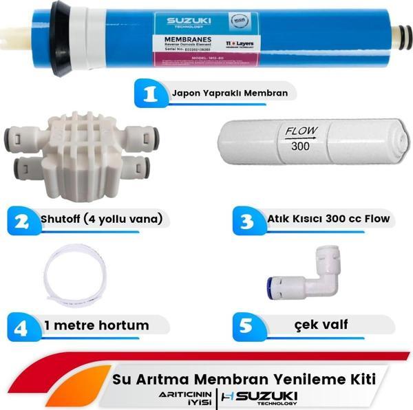 Suzuki Technology Membran Yenileme Seti - Image 1