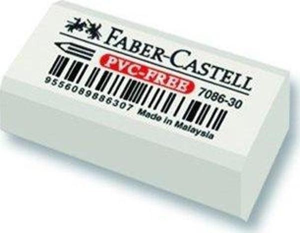 Faber Castell Beyaz Silgi 7086 - 5 adet - Image 1
