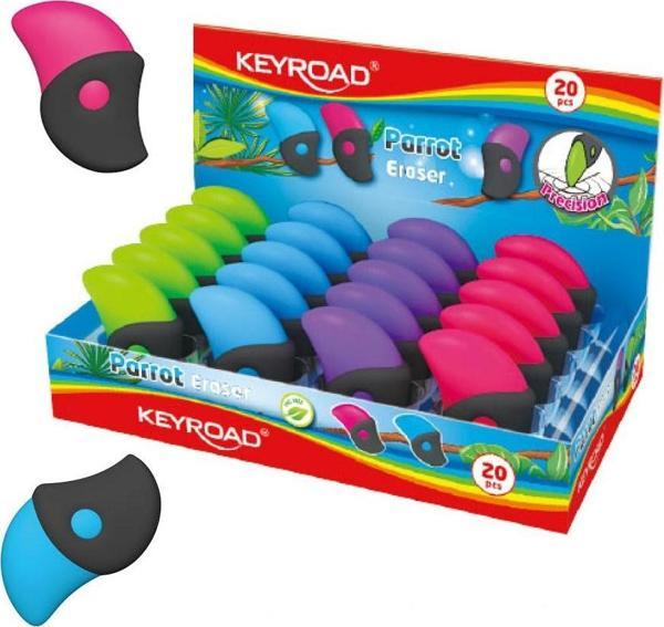Keyroad Parrot Silgi Renkli 2 adet - Image 1