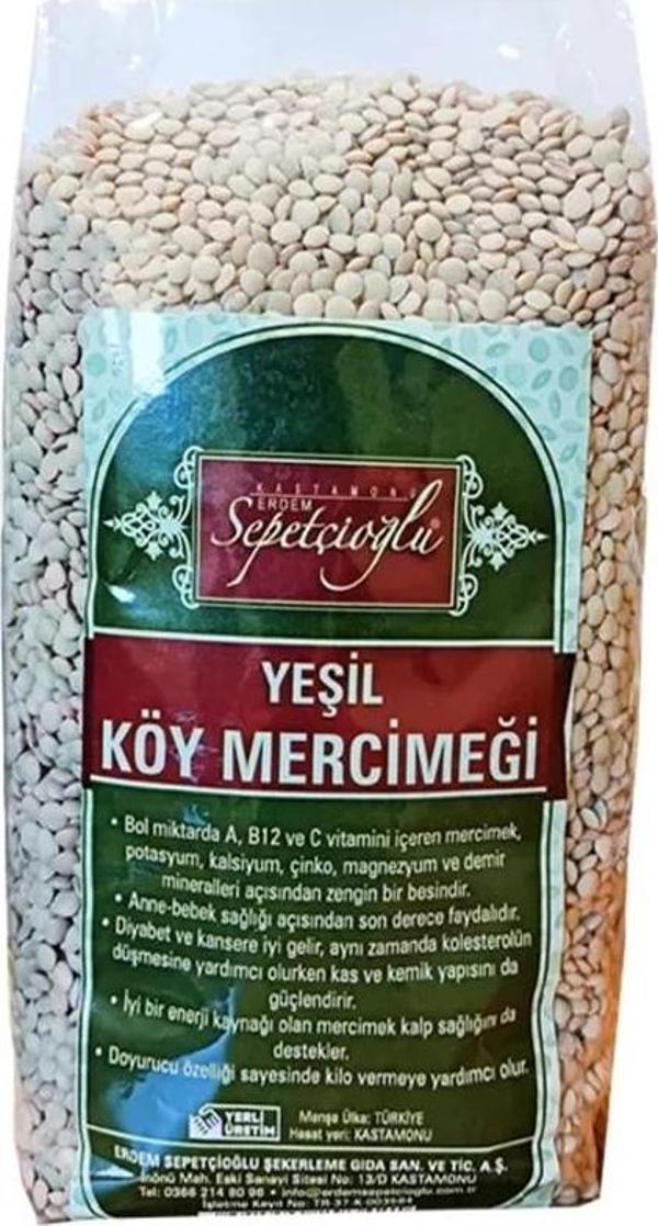 Yeşil Köy Mercimeği 1000G - Image 1