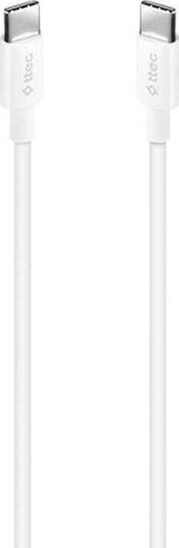 Ttec 5DK40B USB hızlı şarj kablosu beyaz 120 cm - Image 1