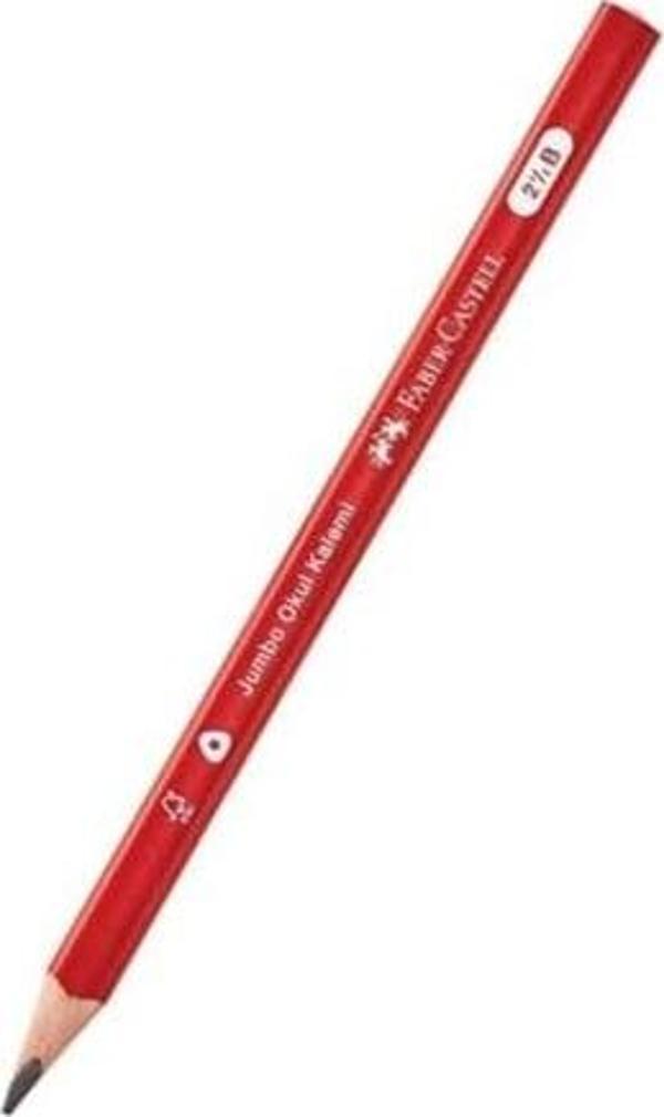 Faber Castell Jumbo Kurşun Kalem 2,5B Alıştırma Kalemi 4 adet - Image 1