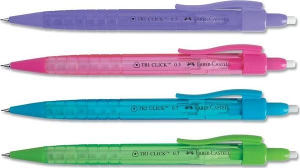 Faber Castell Tri Click versatil 0.7 Uçlu Kalem 2 adet - Image 1
