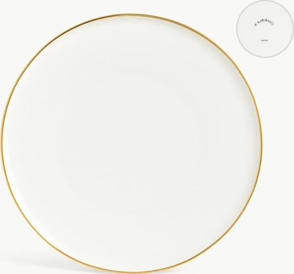 Koleksiyon Sufi Altın 6'lı Servis Tabağı 27cm - Image 1