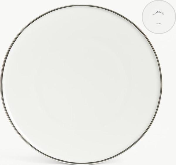 Koleksiyon Sufi Platin 6'lı Servis Tabağı 27cm - Image 1