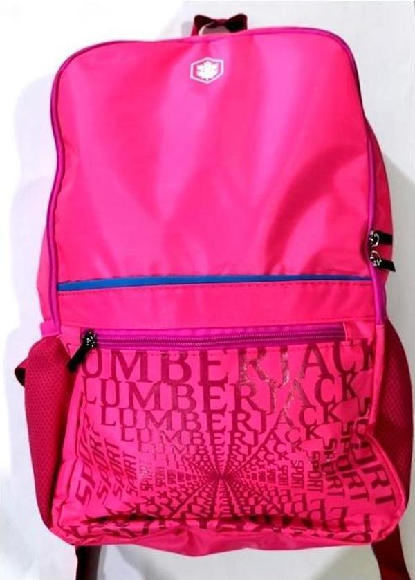 Lumberjack Sırt Çantası Fosforlu Pembe Lmçan23045 - Image 1