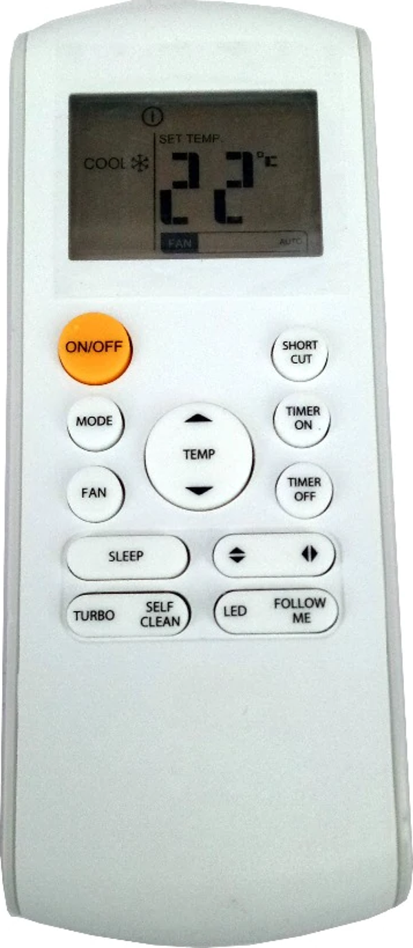 SAMSUNG ile uyumlu AR09TXHQBWK/SK AR500H Klima kumandası - Image 1