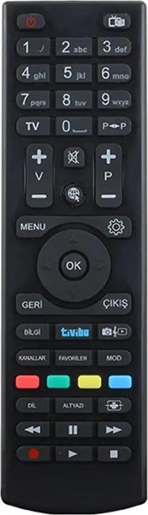 Tivibu Hd New Uydu Kumanda ( Vestel LCD Kalıp ) - Image 1