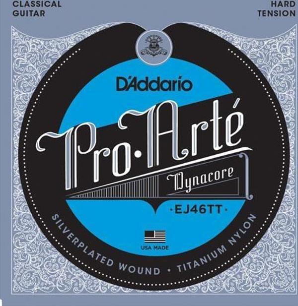 DADDARIO EJ46TT PRO-ARTE KLASİK GİTAR TEL SETİ, DYNACORE, TITANIUM, HARD TENSION - Image 1