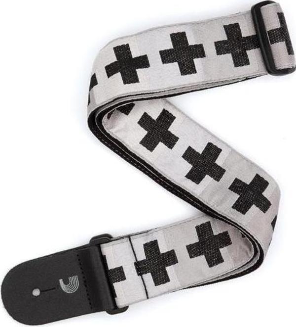 GİTAR ASKISI DOKUMA CHECKERED CROSSES - Image 1