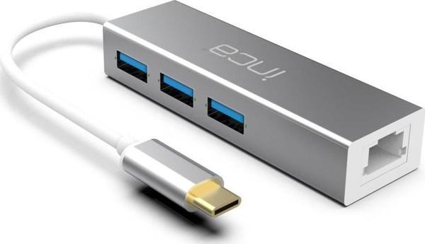 Inca ITPC-3T Usb C Usb 3.0+ Rj45 Ethernet Çoklayıcı - Image 1