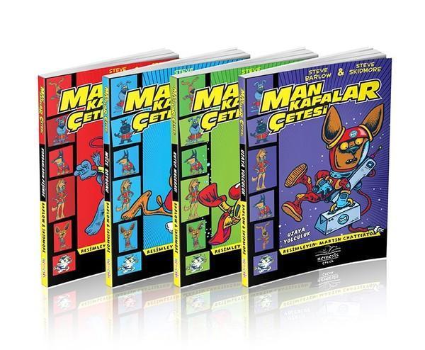 Man Kafalar Çetesi Seti-4 Kitap Takım - Nemesis Çocuk - Image 1