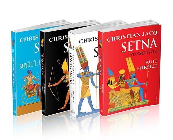 Christian Jacq Seti-4 Kitap Takım - Nemesis Kitap Yayınevi - Image 1