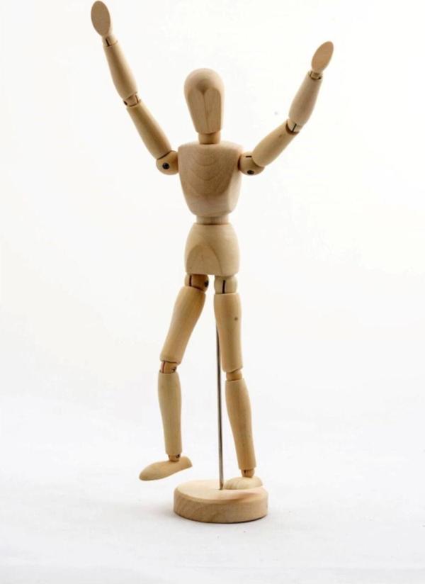 Antiksüs Ahşap Robot Alk1198 - Image 1